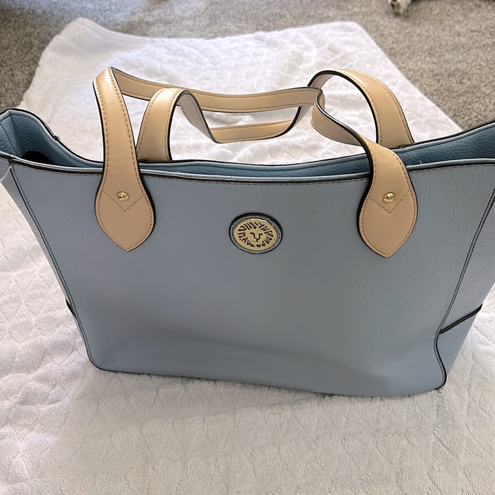 Ann Klein baby blue purse